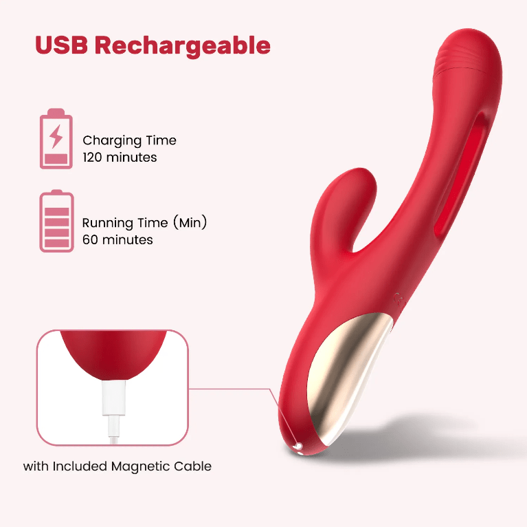 G-spot Tapping Rabbit Vibrator image 4