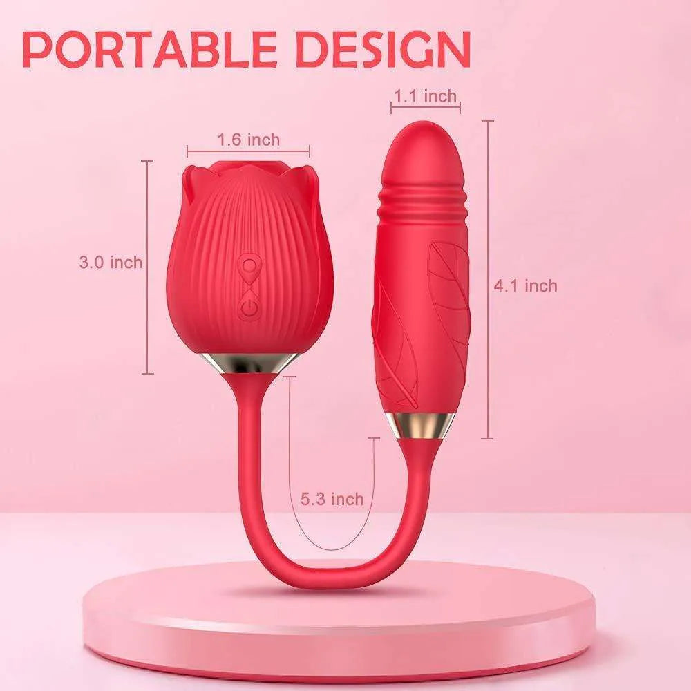 rose dildo for women