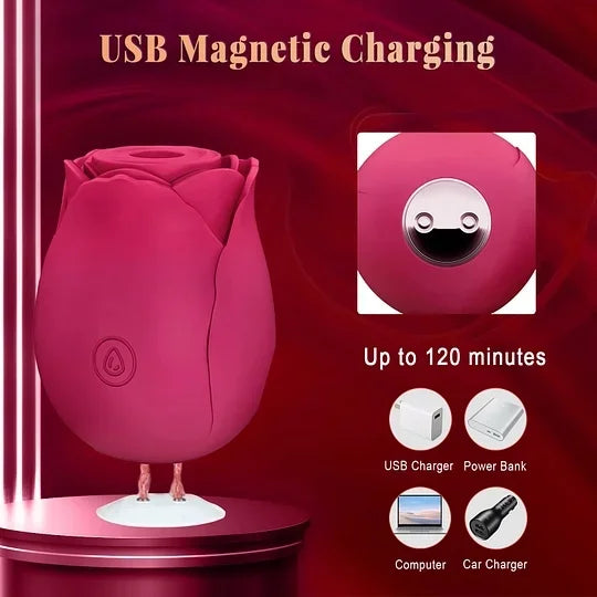 charge the rose toy