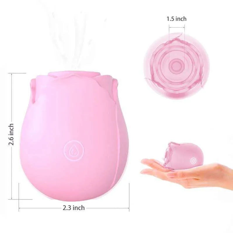pink rose vibrator toy