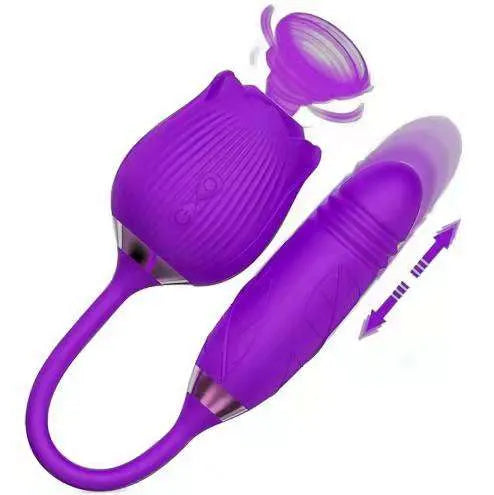 rose dildo purple