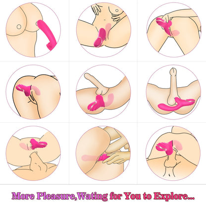 Sucking Vibrator with G-spot Stimulator
